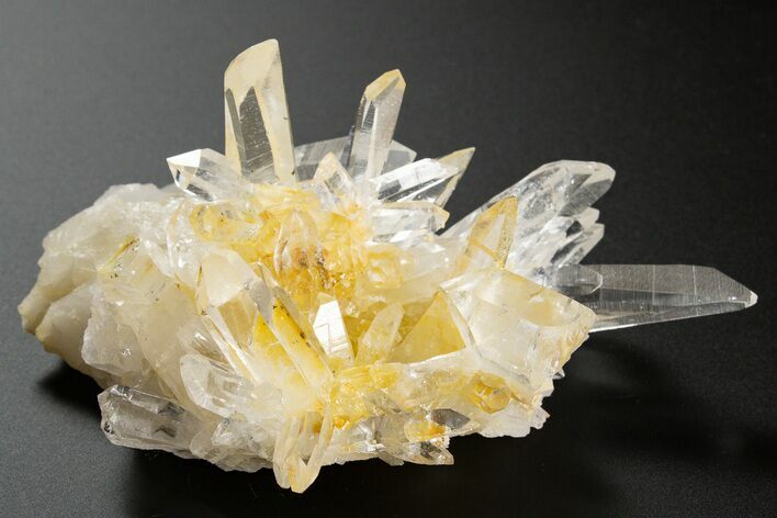 Sharp Colombian Quartz Crystal Cluster - Peña Blanca Mine #330414